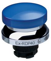 ex-rdp40bl Schmersal EX-RDP Series Blue Momentary Push Button Head, 22.3mm Cutout, IECEx