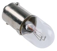 b1819 Orbitec BA9s Indicator Light, Clear, 28 V, 40 mA, 1000h