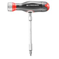 r161-6atcl3pb Facom 38-Piece Metric 1/4 in Standard Socket/Bit Set with Ratchet, 6 point