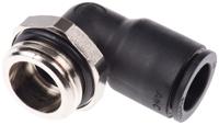 3199-12-21 Legris LF3000 Series Elbow Threaded Adaptor, G 1/2 Male to Push In 12 mm, Threaded-to-Tube Connection Style