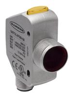 q4xtbcod300-q8 Banner Diffuse Distance Sensor, Barrel Sensor, 25 mm → 300 mm Detection Range