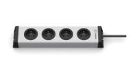 0200x02042301 Bodo Ehmann Type E - French 4 Gang Power Distribution Unit, 1.5m Cable, 16A, 230 V