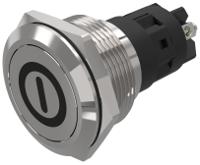 82-61521000b001 EAO 82 Series Push Button Switch, Momentary, Panel Mount, 22.3mm Cutout, SPDT, 240V, IP65, IP67