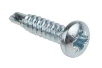 546-5979 RS PRO Bright Zinc Plated Steel Self Drilling Screw No. 8 x 3/4in Long x 19mm Long