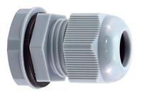 210-1319 RS PRO Grey Nylon Cable Gland, M12 Thread, 3mm min., 6.5mm max., IP68