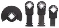 b-67480 Makita 4-Piece Oscillating Saw Blade for use with Multi-Cutter