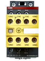 1sbl157082r1322-afs12-30-22-13 ABB Jokab AFS Contactor, 100/250 V ac/dc Coil, 3-Pole, 28 A, 9 kW 24 V, 3 NO, 600V