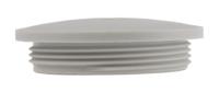 52006150 Lapp Blanking Plug, M40, Fibreglass Nylon, 46mm Diameter, Threaded