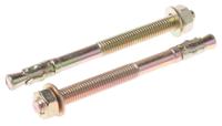 908-6959 RS PRO Carbon Steel Anchor Bolt M8 x 100mm, 8mm Fixing Hole