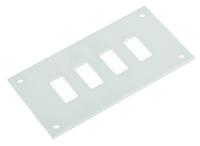 397-1703 RS PRO Miniature Thermocouple Panel for Use with Up To 4 Fascia Sockets, RoHS Standard
