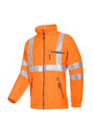 131zfy1-m Sioen Hi Vis Fleece Jacket, M