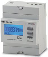 48503063 Socomec 3 Phase Backlit LCD Energy Meter
