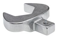 58214041 STAHLWILLE 731/40 Series Open Ended Insert Open-Ended Shell Tool, 41 mm, 14 x 18mm Insert, Chrome Finish