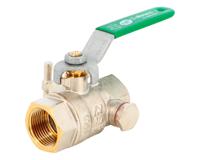 506004 Sferaco Nickel Plated Brass Ball Valve, Ball Valve, Threaded, BSP 1/2in, 40bar Operating Pressure