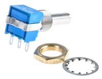 53raa-r25-a20l Bourns 53 100kΩ Rotary Potentiometer 1-Gang Panel Mount, 53RAA-R25-A20L