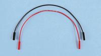 4741-6-0 Pomona 0.64 mm Connector Test Lead, 3A, 45 V ac, 60V dc, Black, 150mm Lead Length