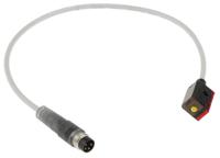 fhdk-07p6901ks35a Baumer Diffuse Photoelectric Sensor, Block Sensor, 10 mm → 60 mm Detection Range