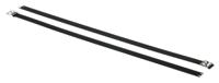 111-00299-mbt14xhfc-spss316-bk HellermannTyton Cable Tie, Roller Ball, 362mm x 12.3 mm, Black Polyester Coated Stainless Steel, Pk-50