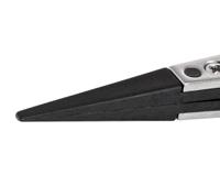2axcfrsa1 ideal-tek 130 mm, PA66/CF30 (Tip), Stainless Steel (Body), Flat; Rounded, ESD Tweezers