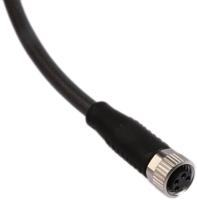 bcc-m314-0000-10-003-px0434-050 BALLUFF Female 4 way M8 to Free End Sensor Actuator Cable, 5 m