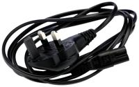 558-970 RS PRO Straight IEC C7 Socket to Straight Power Cord, 1.8m