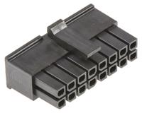 43025-1600 Molex, Micro-Fit 3.0 Female Connector Housing, 3mm Pitch, 16 Way, 2 Row