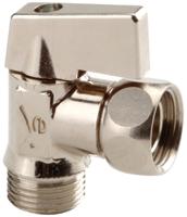 689003 Sferaco Chrome Plated Brass 2 Way, Ball Valve, Threaded, BSPP 3/8in, 10bar Operating Pressure
