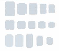 200-6736 RS PRO Mounting Plate, 7.5mm H, 105mm W, 165mm L for Use with RS PRO 1920698, RS PRO 1920699