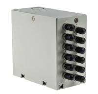 172-7332 RS PRO Din Rail Demarcation BoxSeries, 12 Port ST, Multimode Demarcation Box