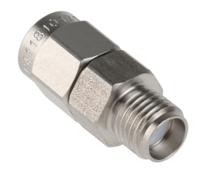 r411810121 Radiall 50Ω RF Attenuator Straight SMA Connector SMA Plug to Socket 10dB, Operating Frequency DC → 18GHz