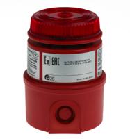 is-mc1-rr e2s IS-MC1 Series Red Sounder Beacon, 16 → 28 V dc, IP65, Wall Mount, 100dB at 1 Metre