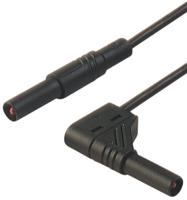 934182100 Hirschmann Test & Measurement, 16A, 1000V ac/dc, Black, 1m Lead Length
