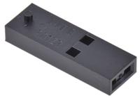 90123-0102 Molex, C-Grid III Female Crimp Connector Housing, 2.54mm Pitch, 2 Way, 1 Row
