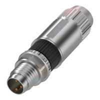 bcc02he BALLUFF Circular Connector, 3 Contacts, Cable, M8 Connector, Plug, Male, IP67, BKS-S113-RT13 Series