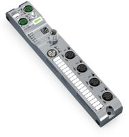 765-4104100-000 WAGO 765 Series I/O module, M12, 5 way, 4 port