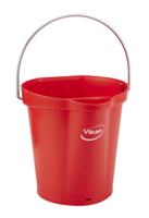 56884 6L Plastic Red Bucket With Handle