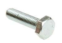527-599 RS PRO Bright Zinc Plated Steel, Hex Bolt, M10 x 40mm