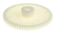 521-7663 RS PRO POM 64 Teeth Spur Gear, 1 Module, 8mm Bore Diam, 64mm Pitch Diam, 18mm Hub Diam