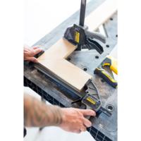 fmst1-75672 Stanley Portable Polypropylene Workbench, 455kg Max Load, 80cm x 85cm x 101cm