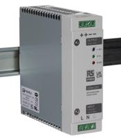 136-8317 RS PRO Switched Mode DIN Rail Power Supply, 230V ac, 12V dc dc Output, 8A Output, 120W