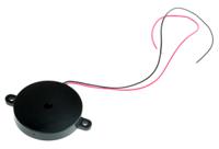 535-8073 RS PRO 92dB Panel Mount Continuous External Piezo Buzzer, 40 x 29.5 x 5.2mm, 30V ac Max