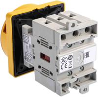 194e-e32-1753-6n Allen Bradley 3P Pole Panel Mount Isolator Switch - 32A Maximum Current, 15kW Power Rating, IP65