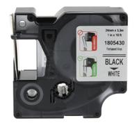 1805430 Dymo Black on White Label Printer Tape, 5.5 m Length, 24 mm Width