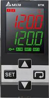 dtk4896r01 Delta Electronics DTK Panel Mount PID Temperature Controller, 48 x 96 (1/8 DIN)mm 1 Input, 2 Output Relay, 100 →