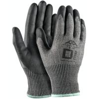 c3369 Active Gear Black, Grey Nitrile Work Gloves, Size 9/L, Microfoam Coating