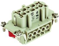 09340032701 HARTING Heavy Duty Power Connector Insert, 16A, Female, Han Hv E Series, 3 Contacts