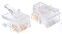 940-sp-3066 Bel-Stewart 940-SP Series Male RJ25 Connector, Cable Mount Straight 6P6C -Way