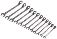 487-280 RS PRO 12-Piece Spanner Set, 8 → 19 mm, 8 → 19 mm, Chrome Vanadium Steel