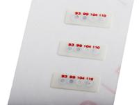 286-119 RS PRO Non-Reversible Temperature Sensitive Label, 93°C to 110°C, 4 Levels