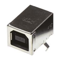 67068-8000 Molex Right Angle, Through Hole, Socket- Single Port Type B 2.0 USB Connector